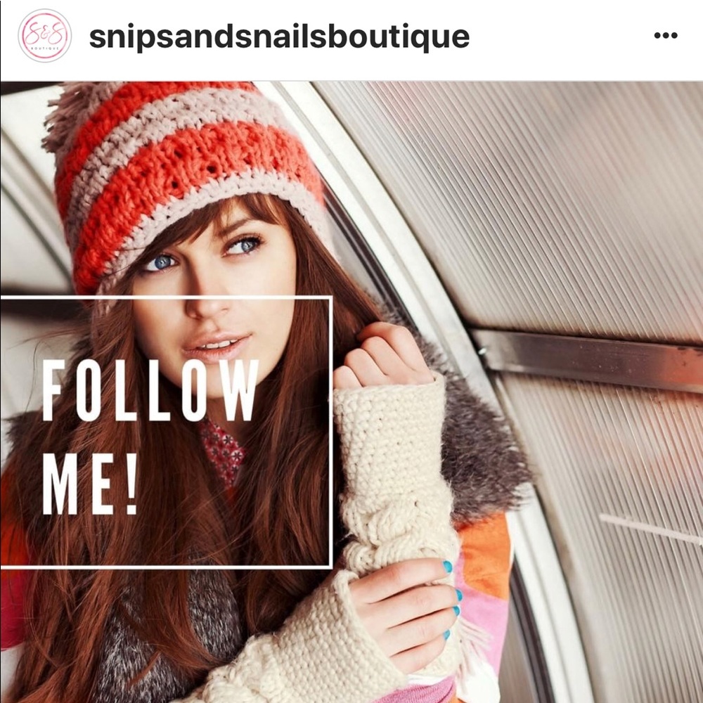 Follow me on insta